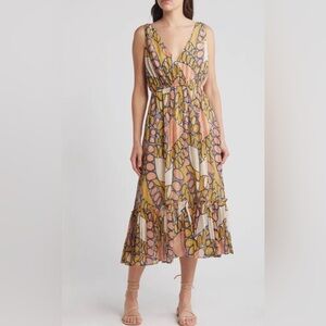 Cleobella Kay Midi Dress Size Medium